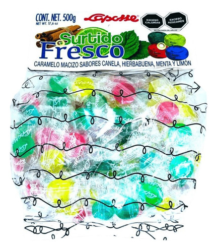 Laposse Caramelo Fresco Surtido 500g