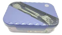 Comprar Lunchera Taper Hermetica Vianda Con Divisiones Y Cubierto 