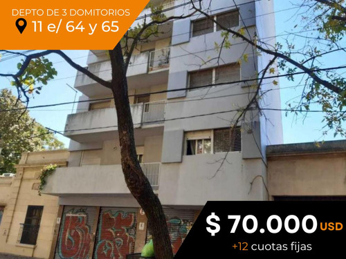 Departamento En Venta - 3 Dormitorios 2 Baños -98mts2 - La Plata [financiado]