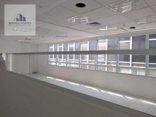 Sala Comercial Para Alugar No Paraíso, Edifício Tangram, 1 Sala Ampla, 2 Salas Menores, 2 Banheiros, 1 Copa, 1 Vaga Na Garagem, 100 M², São Paulo. - Sa0548