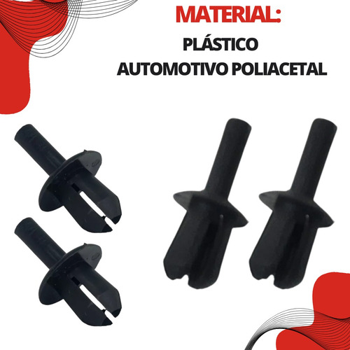 Kit 25 Presilhas Grampo Parabarro Meriva Montana Omega Corsa