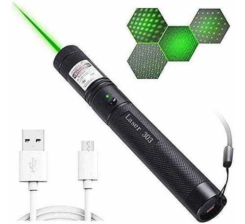 Chalecos Linterna Led Multifunción Verde, Linterna Usb Rec