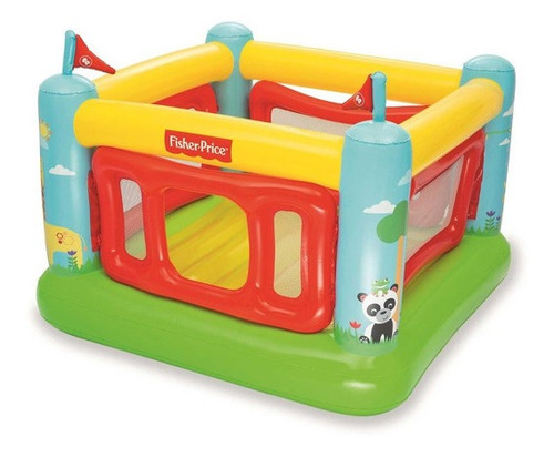 Colchon Inflable Fisher Price P/ Niños +3 Años 1.75x1.73m 