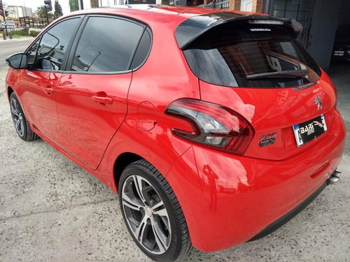 Peugeot 208 Gt Thp Rojo 2018