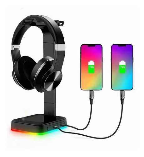 Soporte Base Para Audífonos Auriculares Universal Escritorio