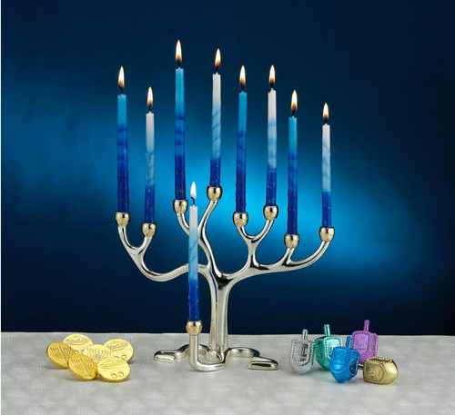 Menorah Rite Lite Medium Tree Of Life Tm Hanukkah - Plate...