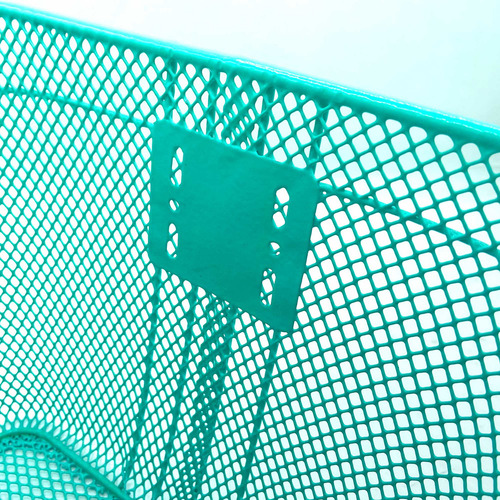 Canastilla Canasta Verde Menta Para Bicicleta R24 Mariluz