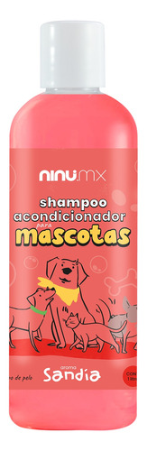 Shampoo Y Ancondicionador Para Perro Ninu 1 Litro Mascota