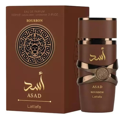 Lattafa Asad Bourbon Hombre 100ml Eau De Parfum