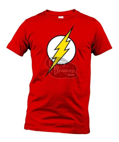 Playeras The Flash Dc Comics Superheroes Algodon Niño Caballero Dama Familia Mas Modelos Regalo 