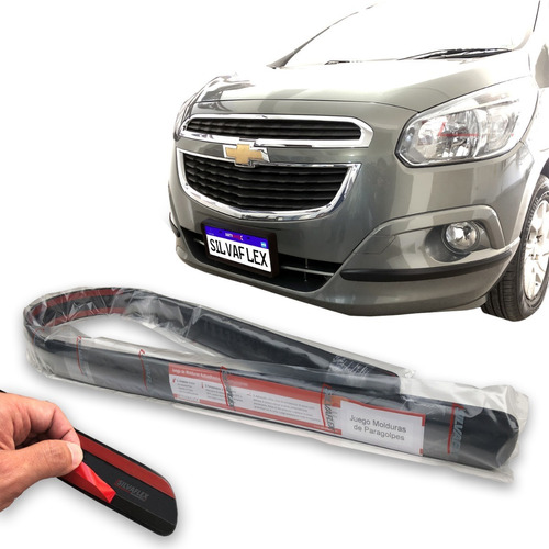 Gomas Proteccion Paragolpes Kit Chevrolet Spin 2012 Al 2017