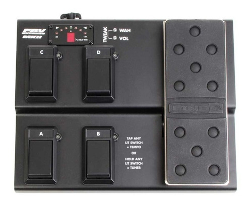 Pedal De Efecto Footswitch Line 6 Fbv Express Mkii