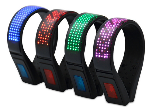 Pinza Led Flash Para Zapatos, Clip De Luz Led De Seguridad U