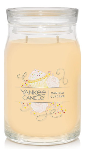 Yankee Candle Vanilla Cupcake Perfumado, Signature 20oz Larg