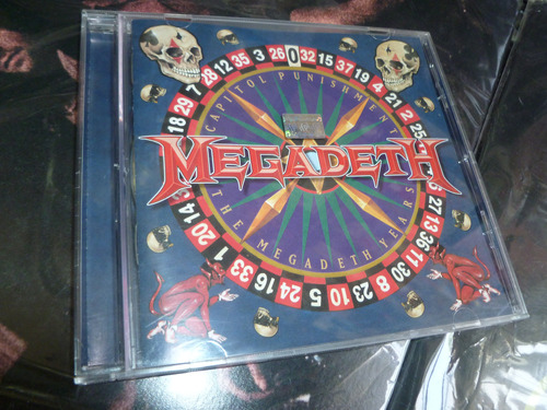 Megadeth - Capitol Punishment -cd Excelente -