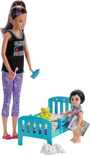 Barbie Skipper Babysitters Inc. Doll And Bedtime Playset