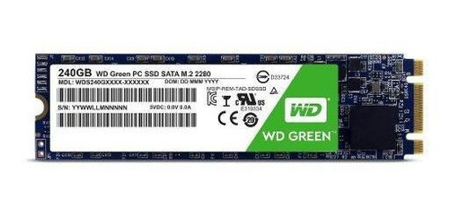 Western Digital Disco Ssd M.2 Green 240gb - Techbox