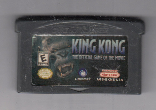 King Kong The Official Game Of The Movie Gameboy Advance Qqb