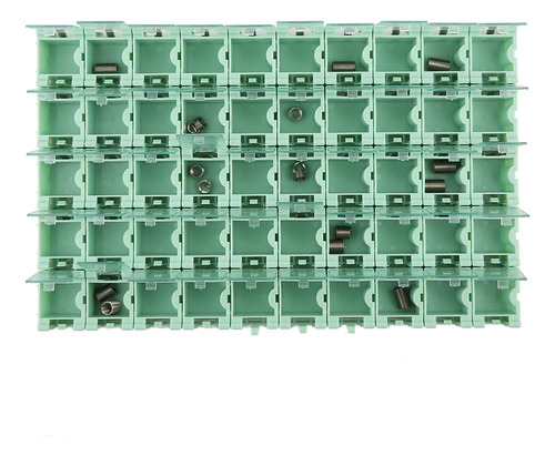 Componentes Electrónicos De Caja Contenedora Smt Smd Verde D