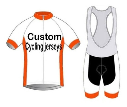 Uniforme Ciclismo Talla Mixta Sobre Pedido 