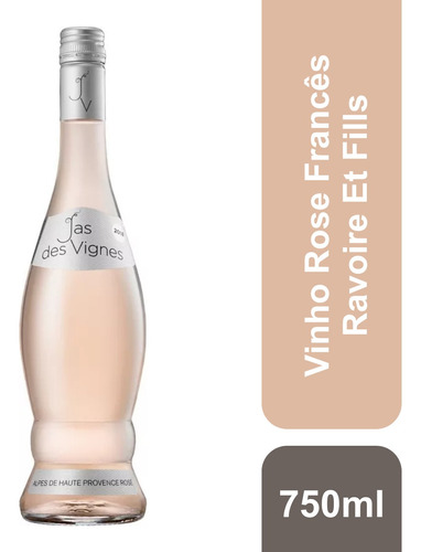 Vinho Rose Francês Vigne Provence 750ml Ravoire Et Fills 