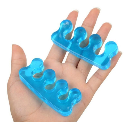 Imagem 1 de 10 de Separador Dedos E Espaçador De Silicone Manicure Pedicure