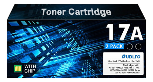 17a Cartucho De Tóner Hp Cf217a Reemplazo Para 17a Cf217a A