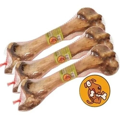 3 Huesos Femur Res Gd Calambombo 2lb Snack Perros Natural