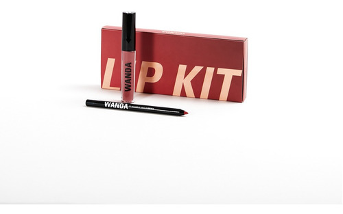 Wanda Cosmetics Kit Lip Florencia Combo: Labial + Delineador