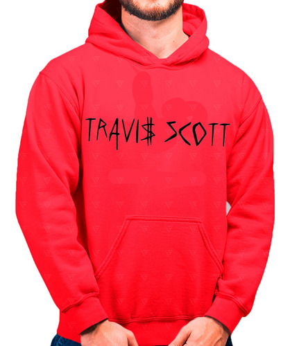 Poleron Estampado Con Diseño Travis Scott