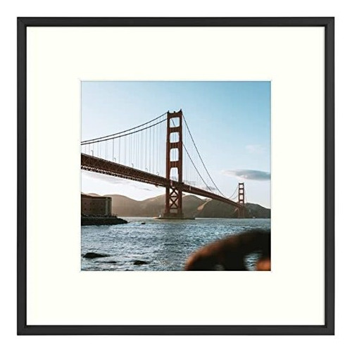 Frametory, Aluminum Picture Frames Juego De 7 - Black Jkkjs