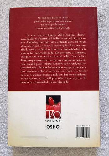 Tao Los Tres Tesoros - 3 Tomos - Osho - Editorial Sirio (Usado)