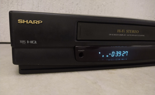Video Cassete Sharp Vc1499b Hifi Stereo 7 Cabeças Bivolt (Usado)