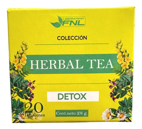 Herbal Tea Detox Fnl 20 Bolsitas