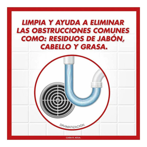 Limpiador Destapacaños Harpic Destop 1 L