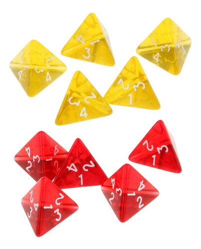 Dados De Cuatro De 4 Piezas Suministros Para De De Dados De