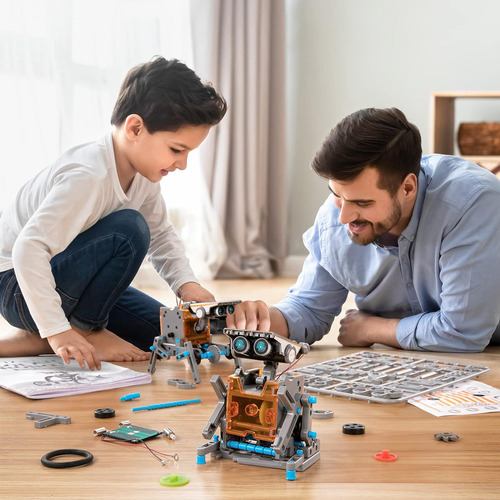 Temi Stem Kit De Robot Solar Para Niños, Juguetes De Experim