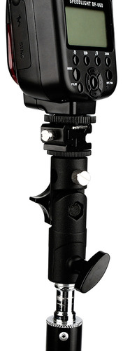 Adaptador Hot Mount Ajustável Shoe Flash Stand Umbrella