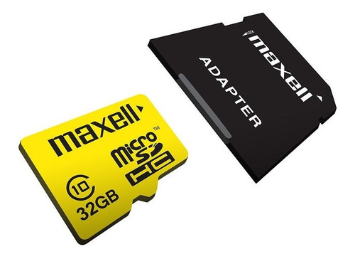 Memoria Micro Sd 32gb Maxell Celular Tablet Camaras Clase 10