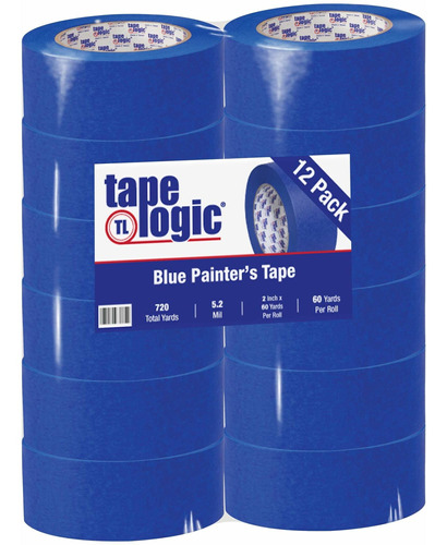 Poly Bag Guy Tape Logic Cinta Pintor Mil Yarda Azul Fn