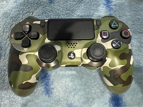 Control Ps4 Camuflado Verde Original