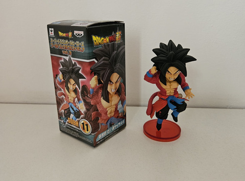 Figura Goku Super Saiyan 4 Banpresto Wcf Dragon Ball Hero