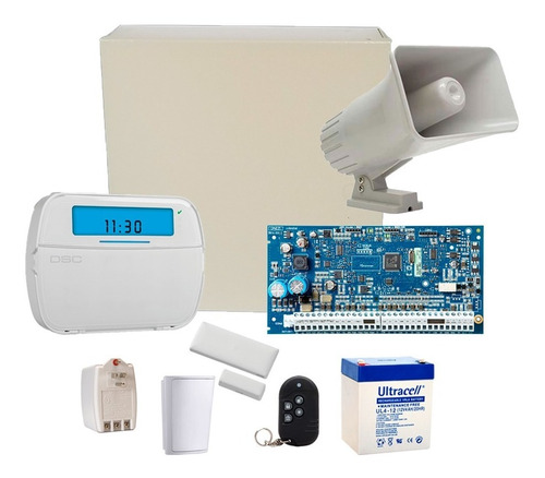 Kit De Alarma Dsc Neo Inalambrica Para Casas Locales Oficina