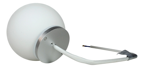 Luminaria Led Esférica Para Muro O Techo Luz Cálida 3000 K Sphere Illux Dl-5903.b30