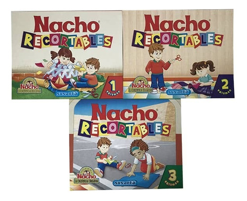 Libro Nacho Recortable  * 3 Und