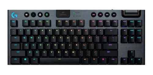 Imagen 1 de 3 de Teclado Logitech Mecánico G915 Tkl Rgb Inalámbrico 6cts