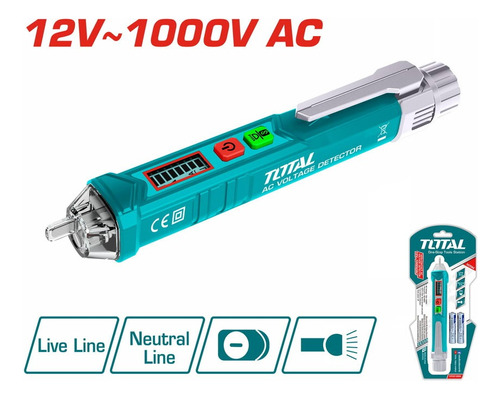 Detector De Voltaje Total De Ac Sin Contacto Calidad Tienda