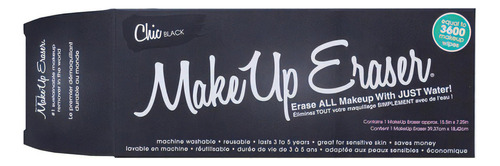 Limpiador De Maquillaje Make Up Eraser Chic Black