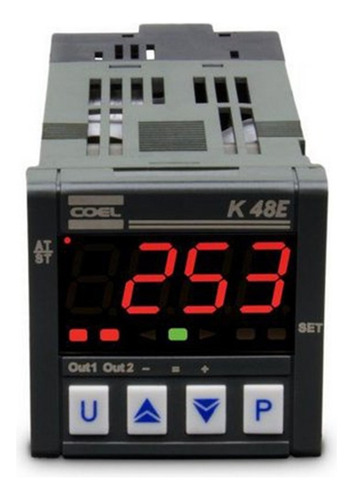 Controlador de temperatura Coel K48Elcor 24Vac/Vcc Tc-pt100