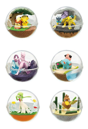 Boneco Pokemon Farfetch'd - Re-ment Terrarium